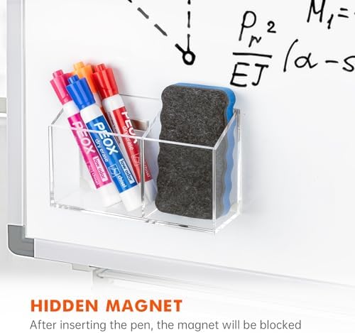 BEYGORM Magnetic Dry Erase Marker Holder for Whiteboard & Refrigerator - Image 4