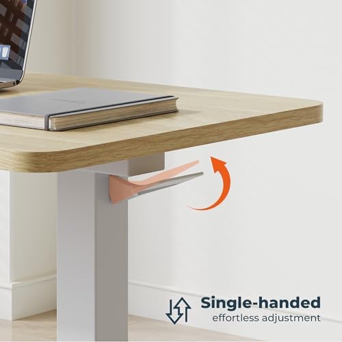 32''Large Medical Overbed Bedside Table with Wheels,Rolling Table - Image 5