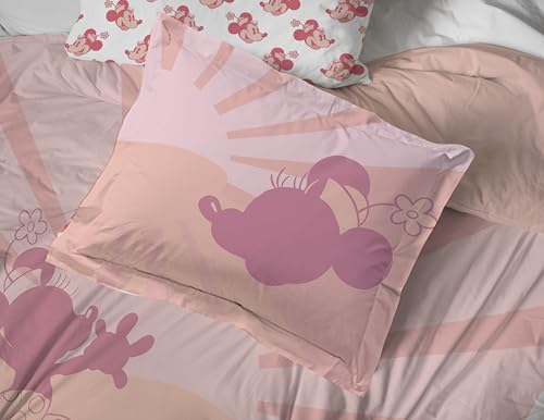 Disney Minnie Mouse Queen Comforter Set 7 Piece Bedding for Girls, Pink - Image 5