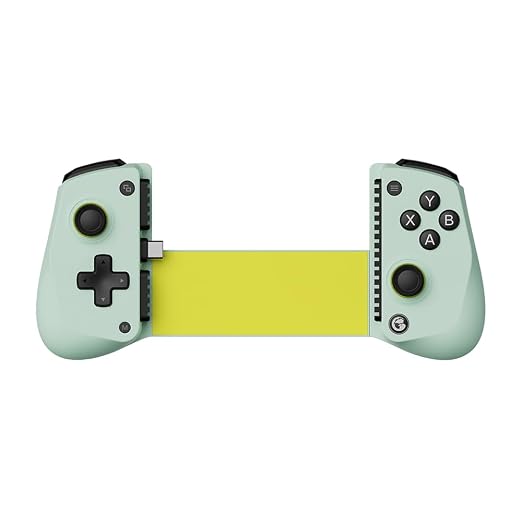 GameSir X5 Lite Type-C Mobile Gaming Controller for iPhone (USB-C), Android & HarmonyOS Phones,Lightweight Design, Hall Effect Sticks, Supports Radiator & Pass-Through Charging (Wasabi Cyan) - Image 3