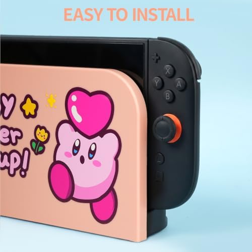 TIKOdirect Faceplate Cover for Nintendo Switch 2 Charging Dock, Hard PC Slim Shell Anti-Scratch [No Screwdriver Installation] Faceplate Protection Shell Case for Switch 2 Dock, Pink K - Image 2