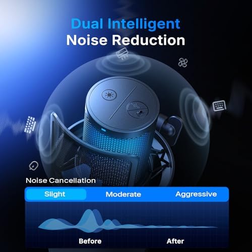 MAONO DGM20W Wireless Gaming Microphone for PC & Smartphones - Image 5