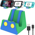 HEIYING Switch Charging Dock for Switch/Switch Lite/Switch OLED, Portable Switch Charging Base Stand with Type C Port,Replacement Compatible with Official Switch Charger Stand by HEIYING