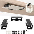 Under Desk Laptop Mount for HP Lenovo Dell Asus Acer LG Samsung Laptop Holder, Compatible with Mac mini, MacBook, Keyboards Tablets, Space Saving with Headphone Hanger by Motiexic