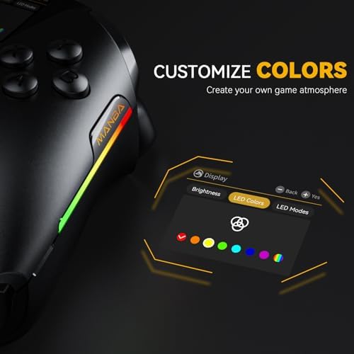 ManbaOne Interactive Screen Wireless Gaming Controller (Black) - Image 6
