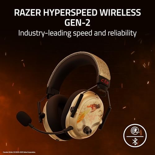 Razer BlackShark V3 Pro Wireless ANC PC Gaming Headset, CS2 Edition - Image 3