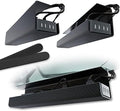Scanfield Under Desk Cable Management Tray, No-Screw, 17-Inch, 2-Pack Black by ScandinavianHubCableTrays