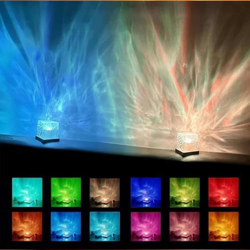 2 Pack Ocean Wave Projector Light,Shower Lamp Ambient Lighting - Image 3