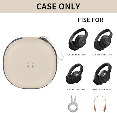 Comecase Headphone Case for JBL Tune 770NC，for JBL Live, 770NC, 660NC, 650B - Image 2