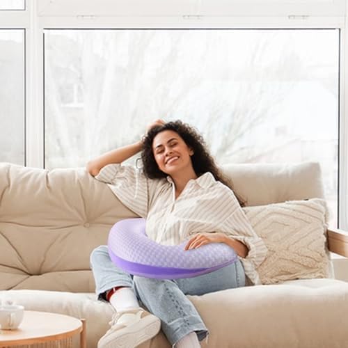 Reading Pillow for Gaming, Lap Desk Pillow for Sitting in Bed or Couch, Ergonomic Arm Support Pillows for Crochet, Crafting, Knitting,Playing & Working (23.6 * 22.8") - Image 7