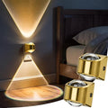 Briignite Projector Night Light, Rotating Gold Night Lights Plug into Wall by WelcometoBriigniteenjoyyourtimehere
