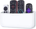 TotalMount Drop-Free Remote Holder – Removable Adhesive Strips – XL White by TotalMount