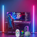 Corner Floor Lamp 2 Packs, Compatible with Alexa & Google Home, Smart RGB LED Corner Lamp with Music Sync 16M Colors 68+ Scene, APP and Remote Control, Ambient Lighting for Bedroom Living Gaming Room by Uocub
