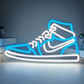 Sneaker Neon Sign Sports Shoe Neon Signs for Wall Dimmable LED Boys Neon Lights for Bedroom Man Cave Home Party Neon Bar Sign Shoes Light up Signs Wall Decor(Ice Bule) by JianJungNeonSign