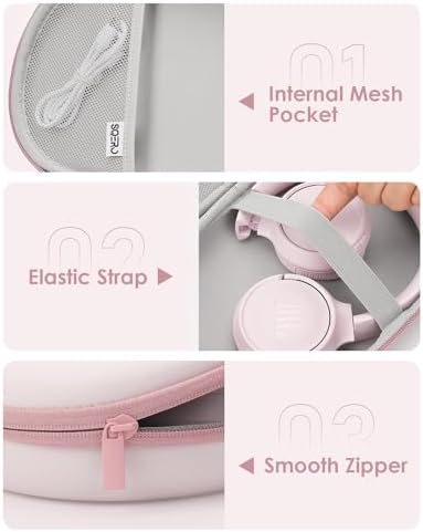 Headphone Case Hard Shell for JBL Tune 520BT/510BT/500BT/720BT/Bose - Image 5