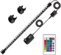 LED Aquarium Light with IP68 Waterproof and Memory Function Submersible Fish Tank Light with Remote and 16 Colors 19 Inches Brightness Adjustable Underwater Light Bar for Fish Tank Aquarium by Unknown
