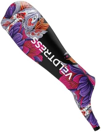 Gaming Arm Sleeve for PC Gamers - Breathable Wrist & Forearm Support, Ideal for FPS Aiming, Koi & Sakura Designs by Unknown