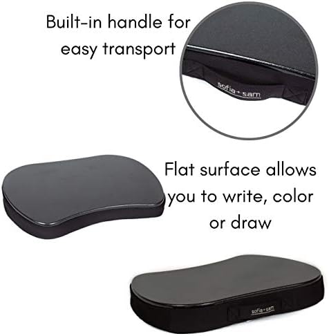 Sofia + Sam Mini Memory Foam Lap Desk Color: Black - Image 5