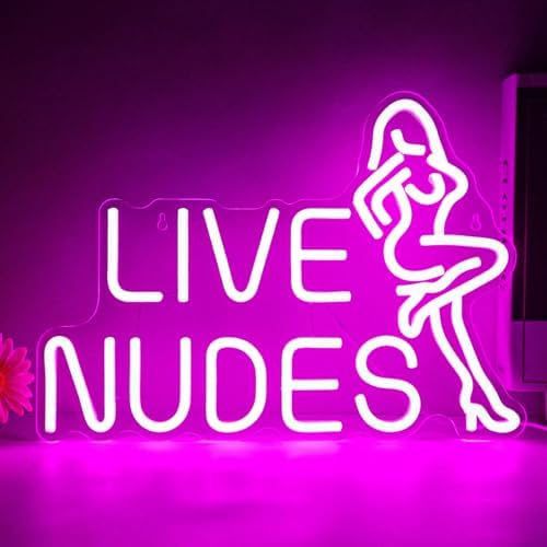 Lady Neon Sign Dimmable Pink LED Lights Bar Club Lounge Man Cave Wall Art by Mvorixa