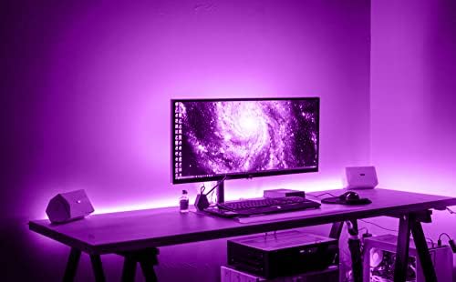 LED Neon Lights Flexible Purple 16.4FT/5M 12V DC Waterproof Flexible LED NEON Light for Indoors Outdoors Decorm [Power Adapter Included] - Image 5