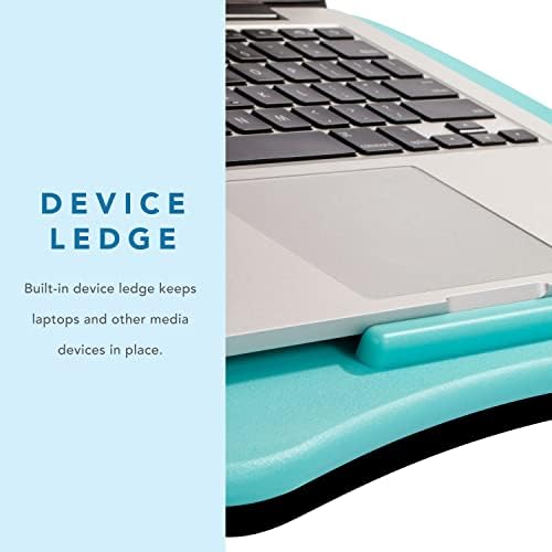 LAPGEAR Basic Lap Desk – Aqua Sky, Fits 15.6” Laptops - Image 4