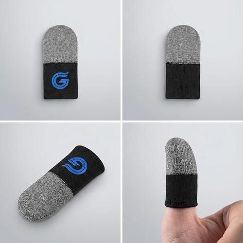 6-Pack Gaming Finger Sleeves, Compatible with All Touchscreen Devices - Image 3