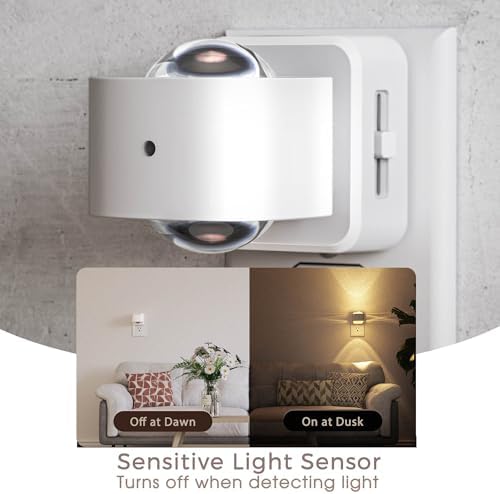 Briignite Night Light Projector, LED Night Lights Plug into Wall Rotating - Image 3