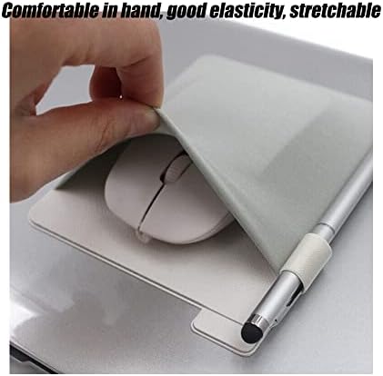 RIVEENY Pocket Pouch for Laptop with Reusable Adhesive,Pouch Holder for Computer Accessories,Self-Adhesive Mouse Headset Storage Bag for Portable External USB Cable,Apple Magic Mouse - Image 2
