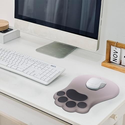 L-SPOUTTO Ergonomic Mouse Pad with Wrist Rest,Cute Mouse Pad Wrist Support - Image 6