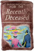 Beetlejuice For The Recently Deceased Book Bedding Super Soft Plush Decorative Throw Pillow, 14 in X 9 in, (Officially Licensed Product) By Franco Collectibles by Franco