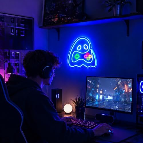 Game Neon Sign, Neon Signs for Wall Decor LED Signs Neon Light - Image 3