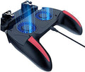 heaven2017 4 Fingers Gaming Grip with Dual Cooling Fan Game Mobile Controller Game Trigger Joystick Gamepad for PUBG Mobile Rules of Survival Survivor Royale Critical Ops [video game] by Unknown