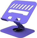 Metal Tablet Stand Holder Adjustable for iPad Kindle Tab, Purple by TAPMEI