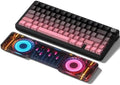 Punk Acrylic Keyboard Wrist Rest - Compact 60% Keyboard- Mechanical Keyboards Ergonomic Palm Rest for Computer Keyboard,Anti-Slip Base,Wrist Pad for Laptop,Office & Home-Easy Typing by SELORSS
