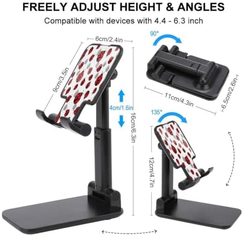 Desktop Foldable Ladybugs Cartoon Cute Smartphone Stand - Image 2