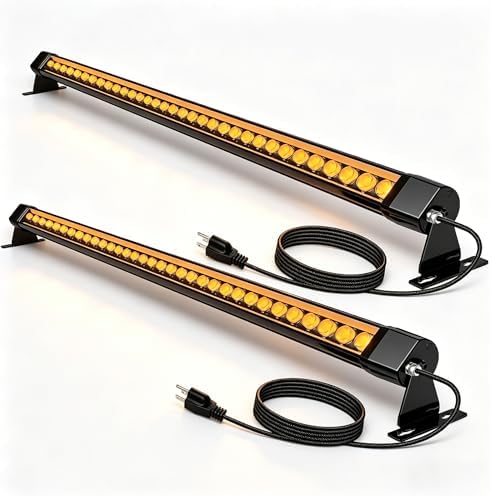 2Pack 72W Wall Washer Light 4FT 2700K 120V IP67 Waterproof Plug-in by nanzgecc