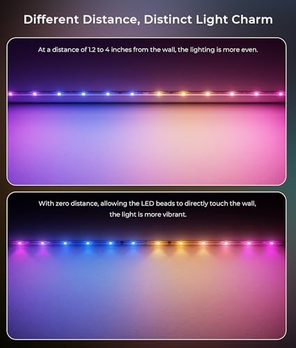 DeckTok Outdoor LED Strip Lights RGB 32.8ft Smart Control IP67 Waterproof - Image 7