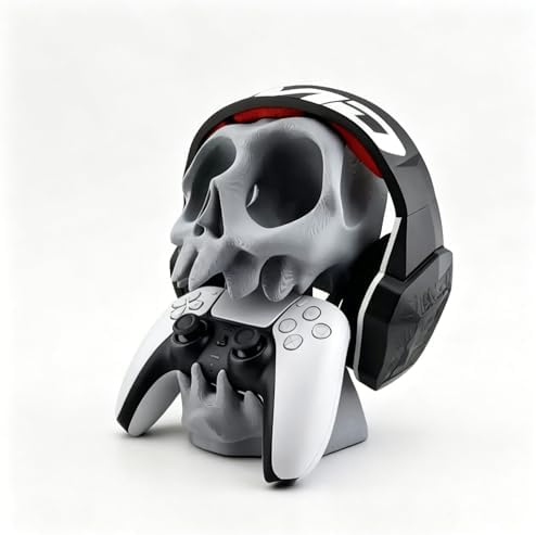 Game Controller and Headphone Stands / Unique and Creative Controller Stand Figurines / Headphone Stands / Desktop Gaming Accessories / Halloween Decorations / Gifts for Gamers by Unknown
