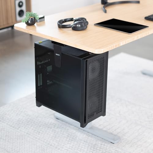 VIVO Black Large Under Desk and Wall Office PC Mount, MOUNT-PC01L - Image 5