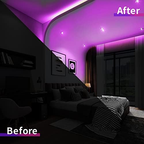 LED Neon Lights Flexible Purple 16.4FT/5M 12V DC Waterproof Flexible LED NEON Light for Indoors Outdoors Decorm [Power Adapter Included] - Image 3