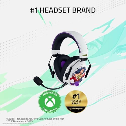 Razer BlackShark V3 Pro Wireless ANC Xbox Gaming Headset, 2XKO Edition - Image 2