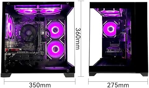 SKYESEV Gaming Desktop Computer PC,AMD Ryzen 5 5600,RTX3050 6GB,32GB DDR4 - Image 4