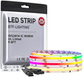 BTF-LIGHTING 9.8FT WS2814 Smart IC RGBW 3000K DC12V COB LED Strip Light by BTF-LIGHTING