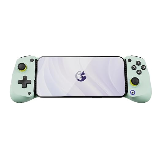 GameSir X5 Lite Type-C Mobile Gaming Controller for iPhone (USB-C), Android & HarmonyOS Phones,Lightweight Design, Hall Effect Sticks, Supports Radiator & Pass-Through Charging (Wasabi Cyan) - Image 2