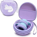 Kids Headphones Case for Folding Headphone, Cat Purple (Case Only) by LTGEM