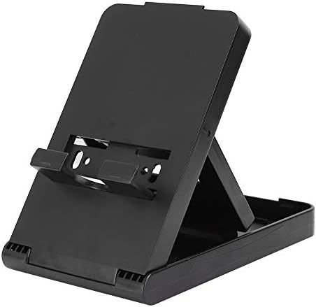 Zopsc Foldable Adjustable Game Console Stand, Portable Holder Support for, Black ABS Material by Technologyconnectsyouandme