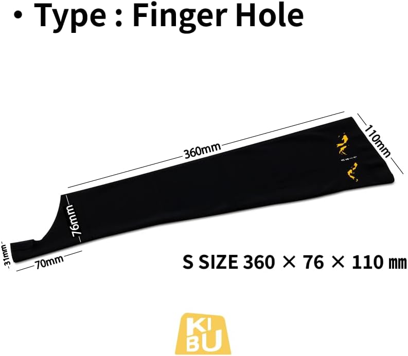 Gear Fabric Specialized Double-Sided Arm Cover/Arm Sleeve/Gaming Only/Double Sided Usable/One Piece/Free Size/FPS/TPS/VALORANT/Apex /Rainbow6(Finger Hold S Size) - Image 2