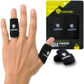 LIONTEK Thumb or Short-length Flow Finger Sleeve V3 Pair — Joint Support & Compression for Golf, Basketball, BJJ, Fitness, Volleyball, and Daily Activity (X-Large) by LIONTEK
