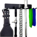 IRON AMERICAN) Gym Storage Hanger/Heavy Duty Multi-Purpose Gym Rack for Lifting Belts, Chains, Exercise Bands, Jump Ropes (mounting hardware included) by IRONAMERICAN