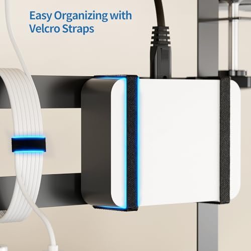 Yecaye Metal Under Desk Cable Management Tray, Clamp-On Desk Shelf - Image 5
